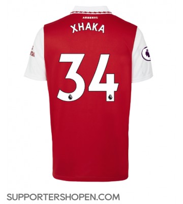 Arsenal Granit Xhaka #34 Hemma Matchtröja 2022-23 Kortärmad